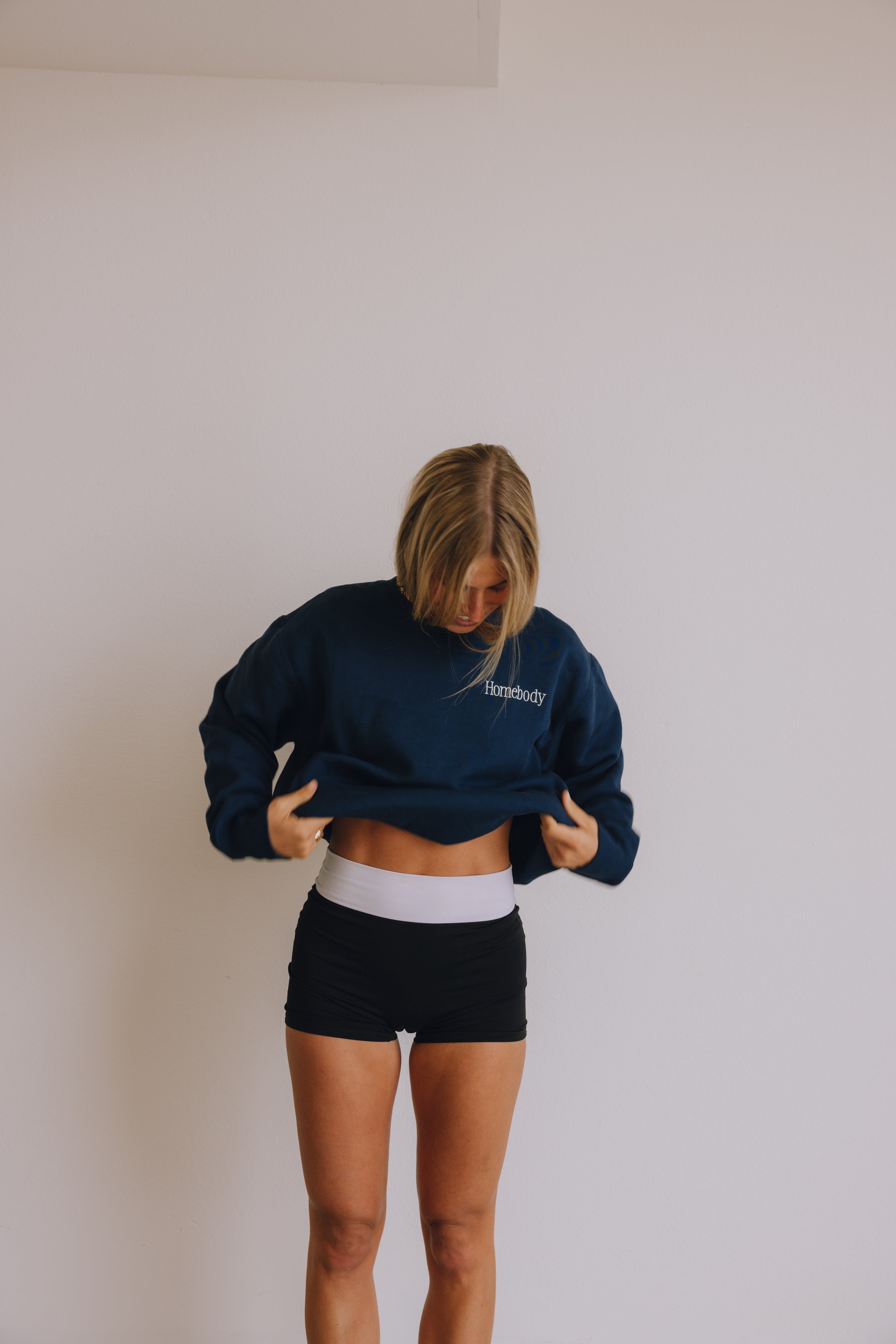 Navy Sweat Set